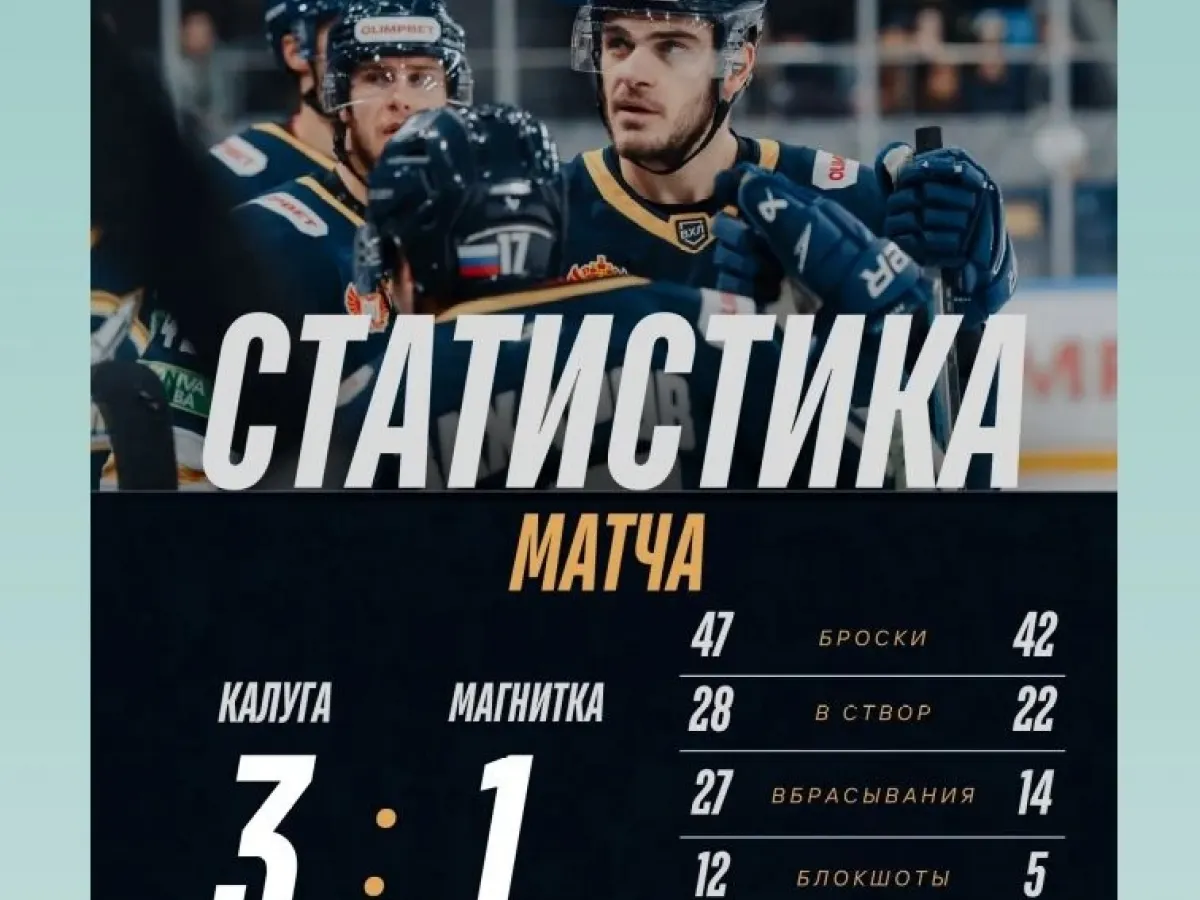 ХК «Калуга» — «Челмет» (Челябинск)