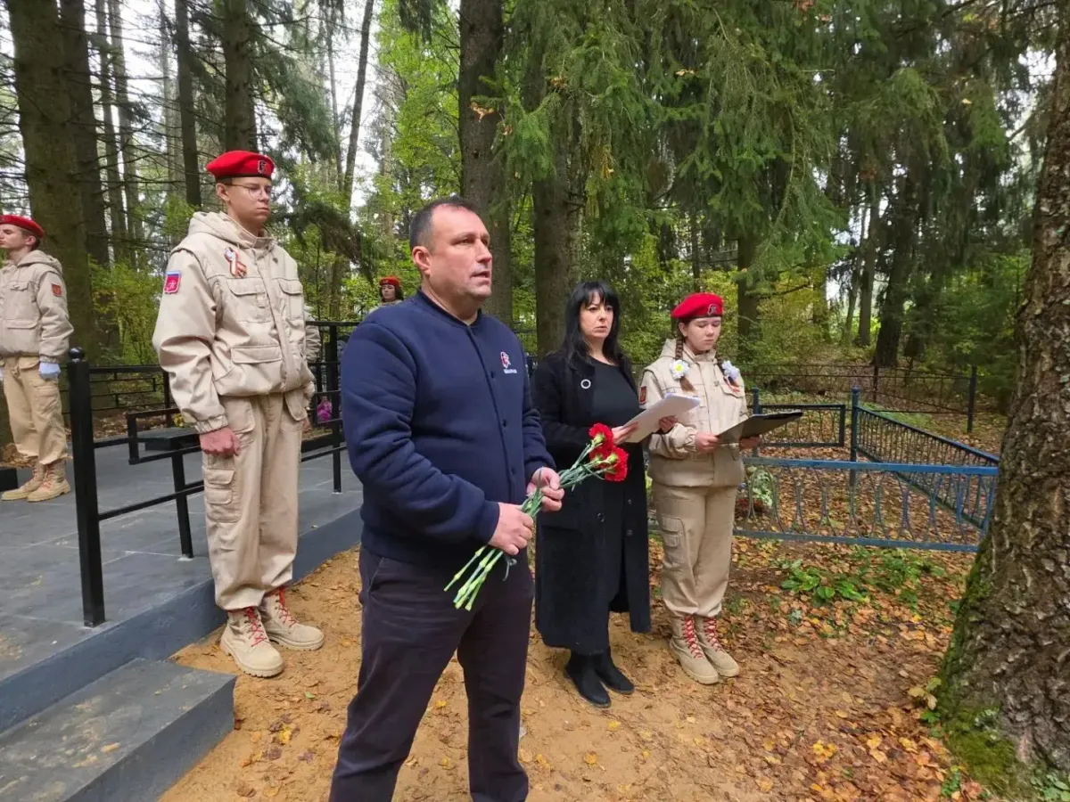 В Калужской области открыли памятник Пелагее Королёвой