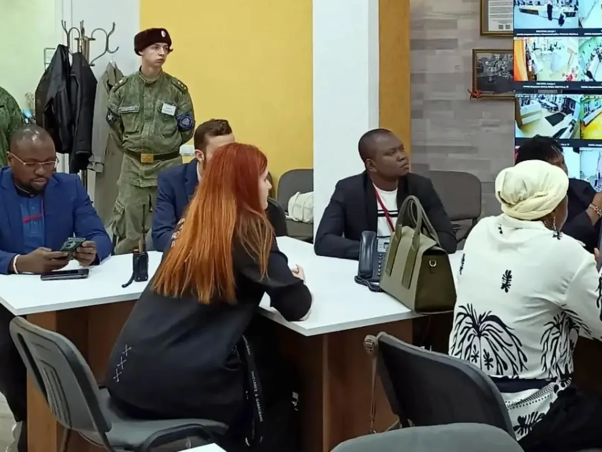 Казаки «Молодёжного» охраняли штаб общественного наблюдения в Калужской области