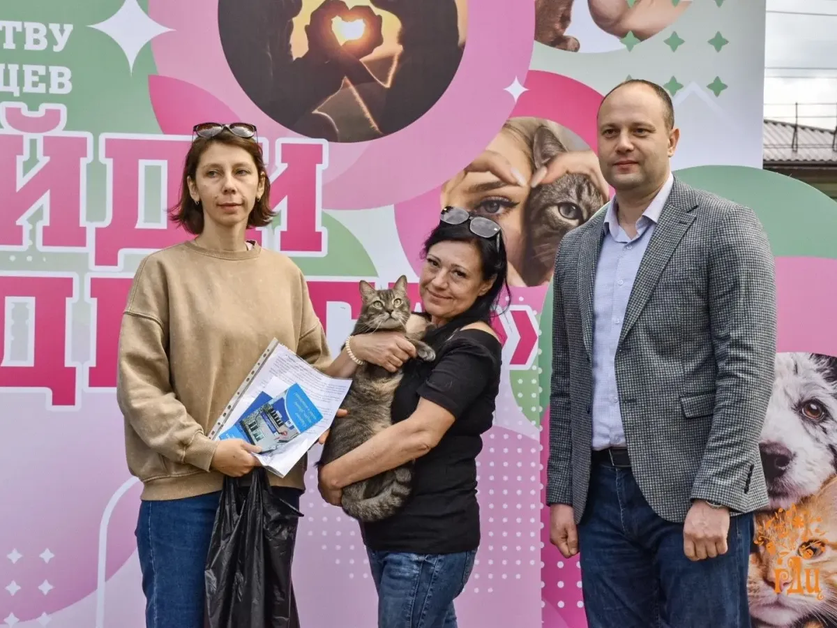 В Калуге на ярмарке «Найди друга» шесть животных обрели дом