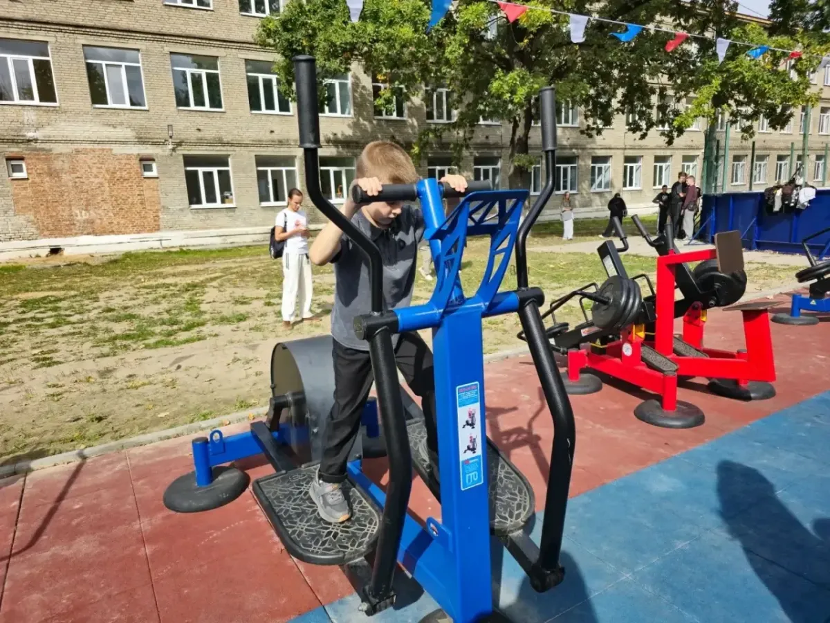 В Кирове открыли площадку ГТО и лыжероллерную трассу