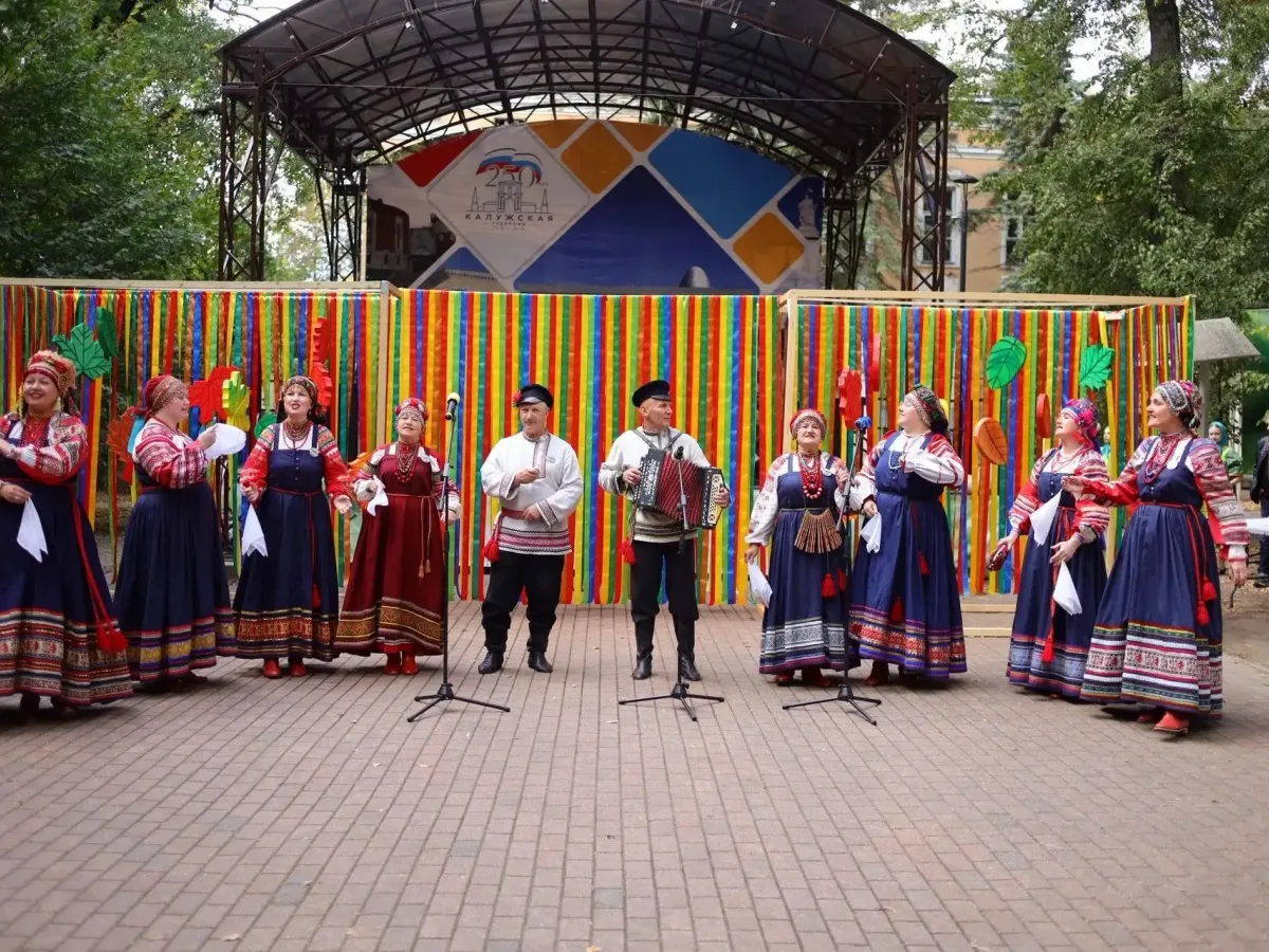 В городском парке Калуги прошел осенний праздник «Калужские Осенины»