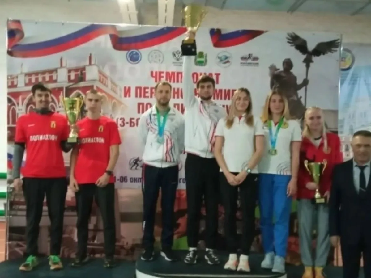 Калужские полиатлонисты завоевали медали на Кубке мира и Кубке губернатора