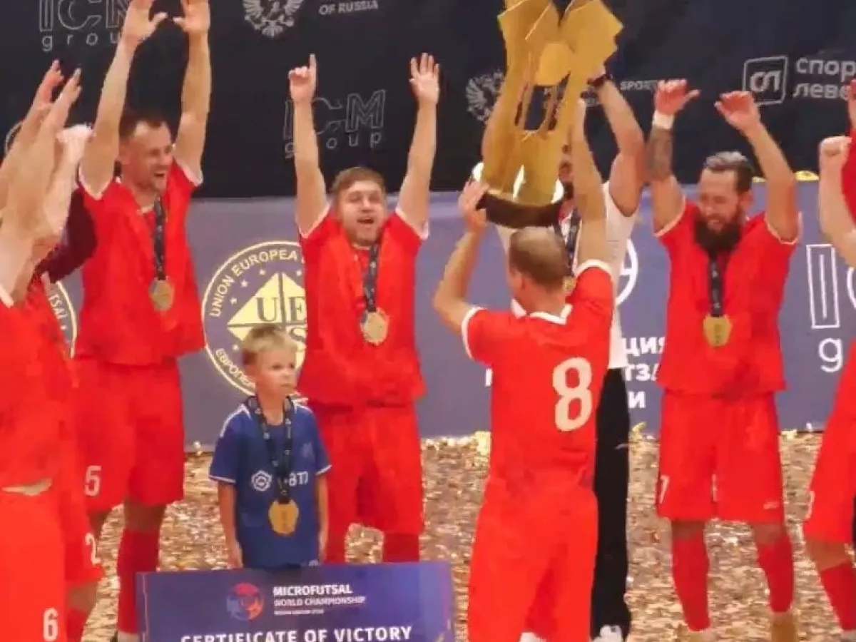 Сборная России выиграла чемпионат мира по микрофутзалу в Калуге