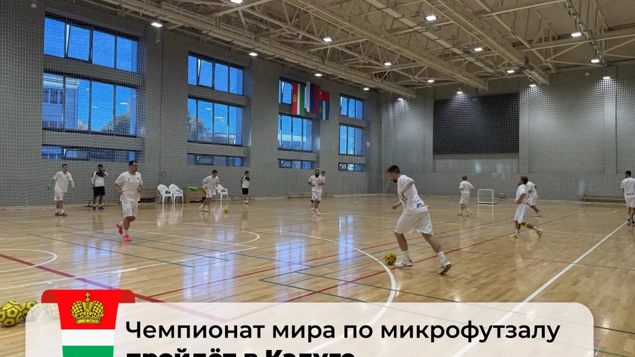 Калуга впервые примет чемпионат мира по микрофутзалу — Калуга Сейчас