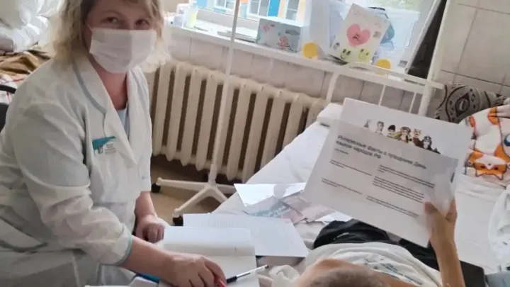 Ученики госпитальной школы Хабаровска присоединились к диктанту «Россия — дом народов» — Хабаровск Сейчас