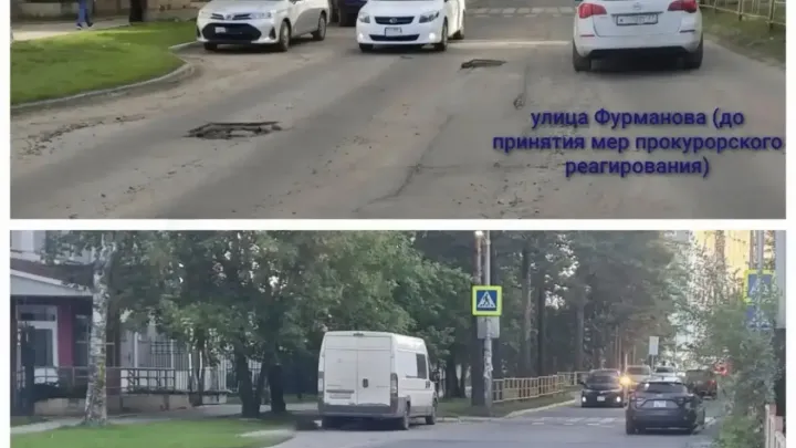 В Хабаровске по иску прокуратуры отремонтировали дорогу у образовательного учреждения — Хабаровск Сейчас