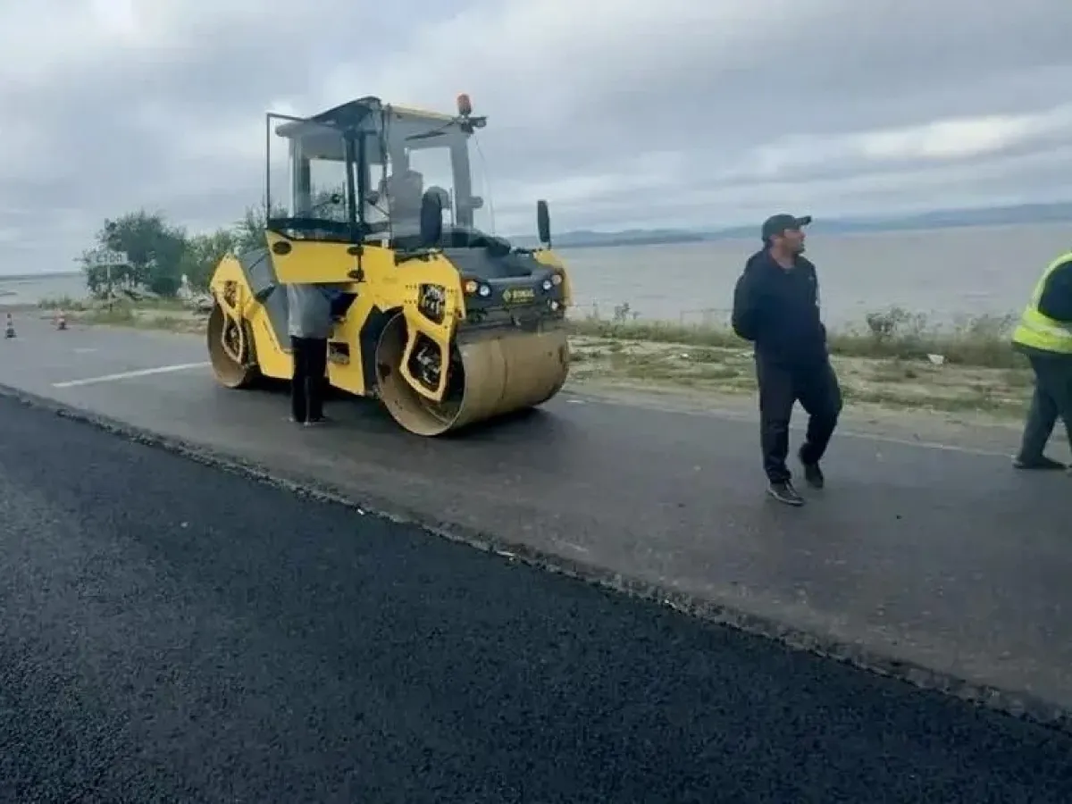 На въезде в Комсомольск-на-Амуре завершают ремонт 8-километрового участка трассы