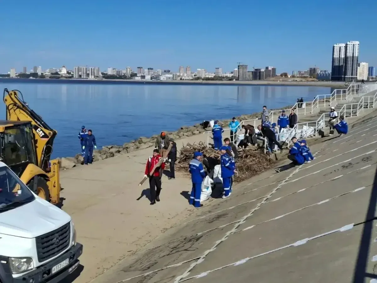 В Хабаровском крае стартовал осенний субботник в рамках акции «Зеленая Россия»