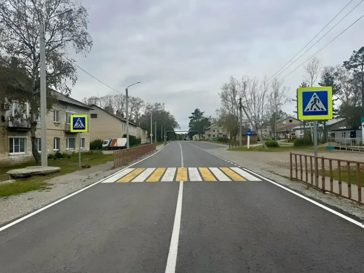 На трассе Переяславка – Аргунское отремонтировали участок в Могилёвке
