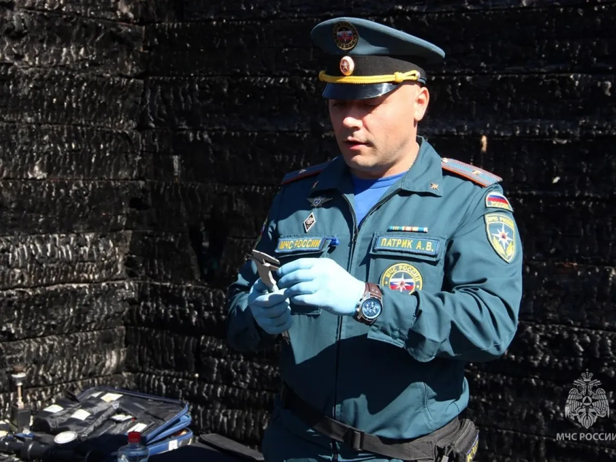 В Хабаровске специалисты ведомств провели занятие по осмотру мест пожаров