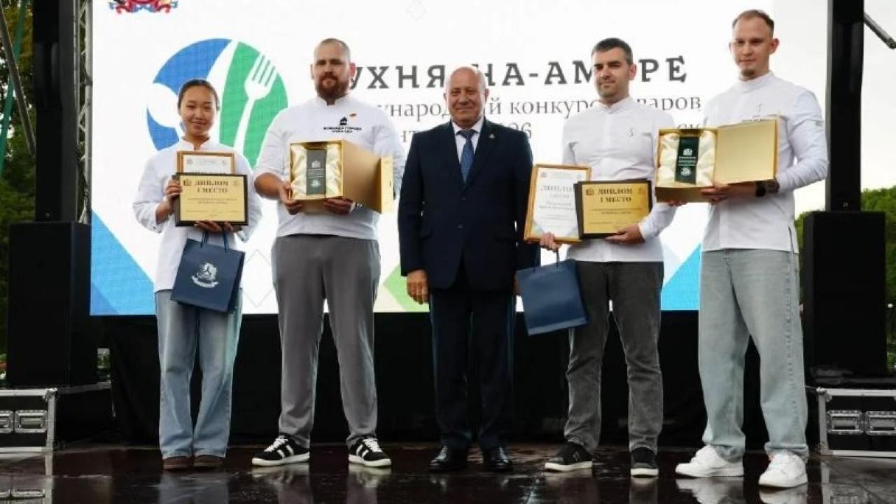 В Хабаровске на конкурсе «Кухня-на-Амуре» установили рекорд с айс-латте — Хабаровск Сейчас