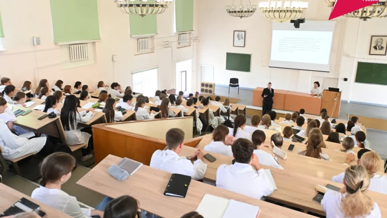 Ветеран СВО Александра Родионова встретилась в Хабаровске с медиками и студентами — Хабаровск Сейчас