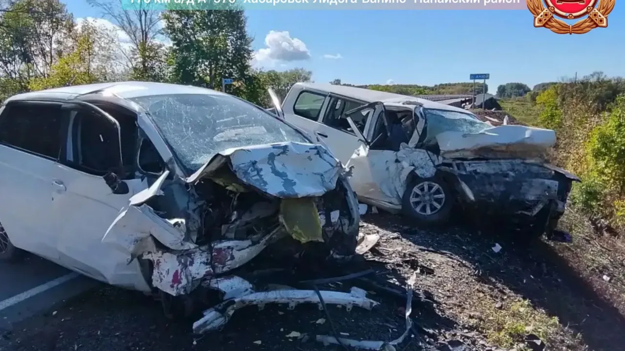 В Нанайском районе в ДТП на трассе А-376 погибли три человека — Хабаровск Сейчас