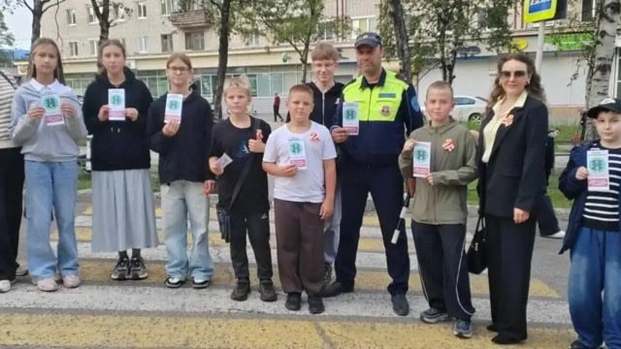 В Ванинском районе прошла акция «Безопасная дорога к школе» — Хабаровск Сейчас