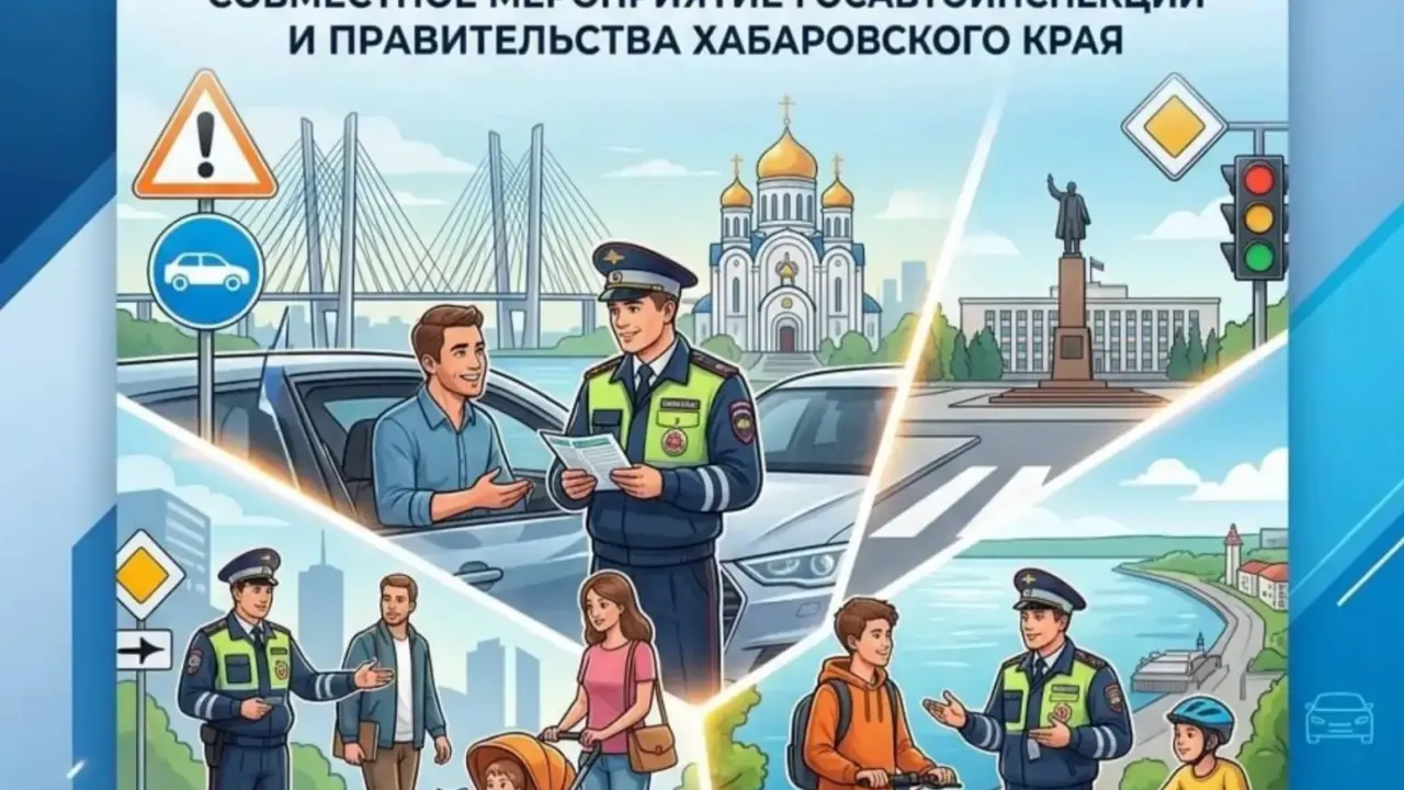 В Хабаровском крае пройдет «День безопасности» для участников движения — Хабаровск Сейчас