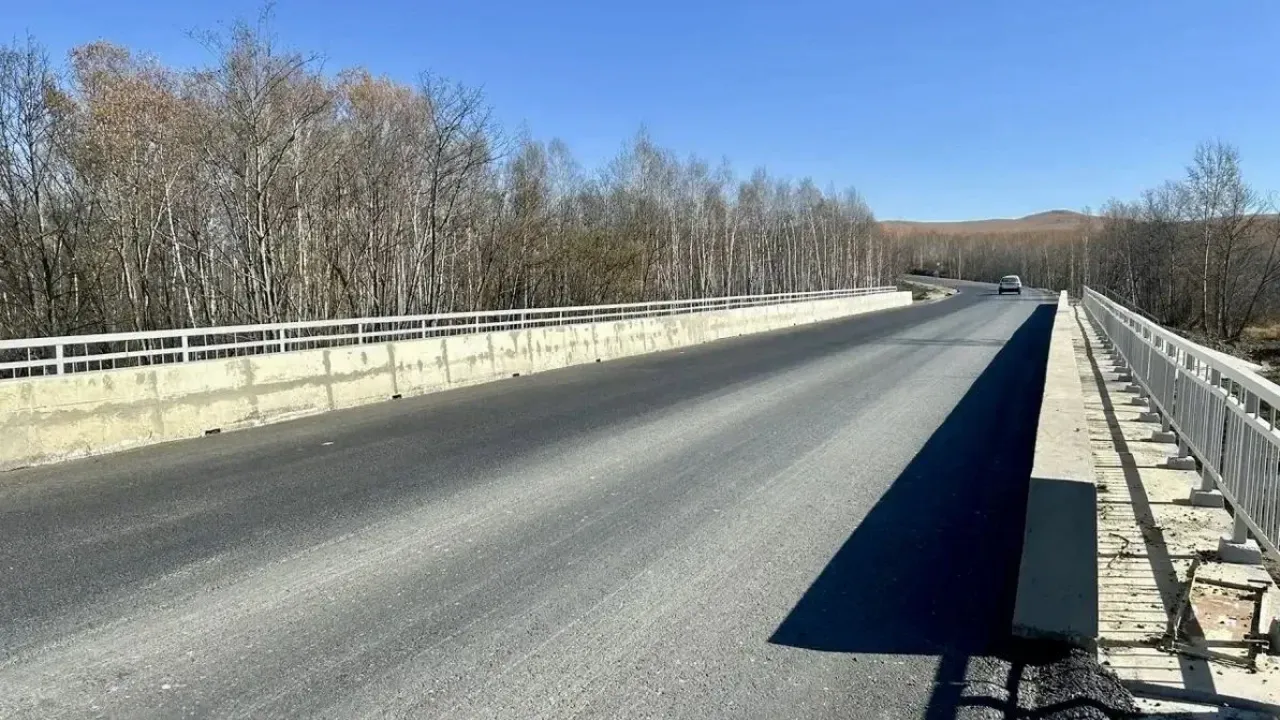 На трассе Селихино — Николаевск-на-Амуре завершают ремонт участка и моста — Хабаровск Сейчас