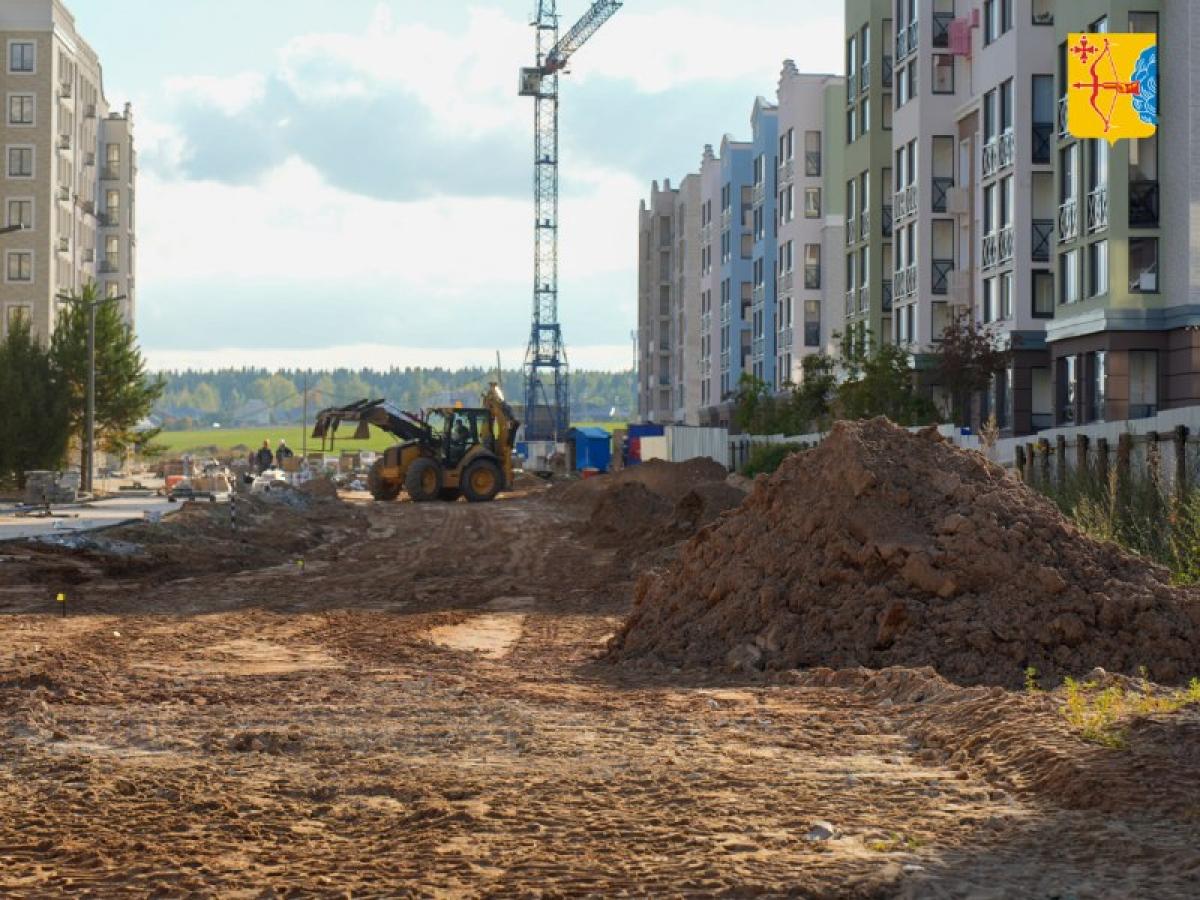 В Кирове продолжают строительство улицы Дмитрия Козулева