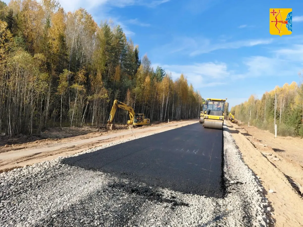 В Подосиновском районе реконструируют дорогу Пинюг — Скрябино