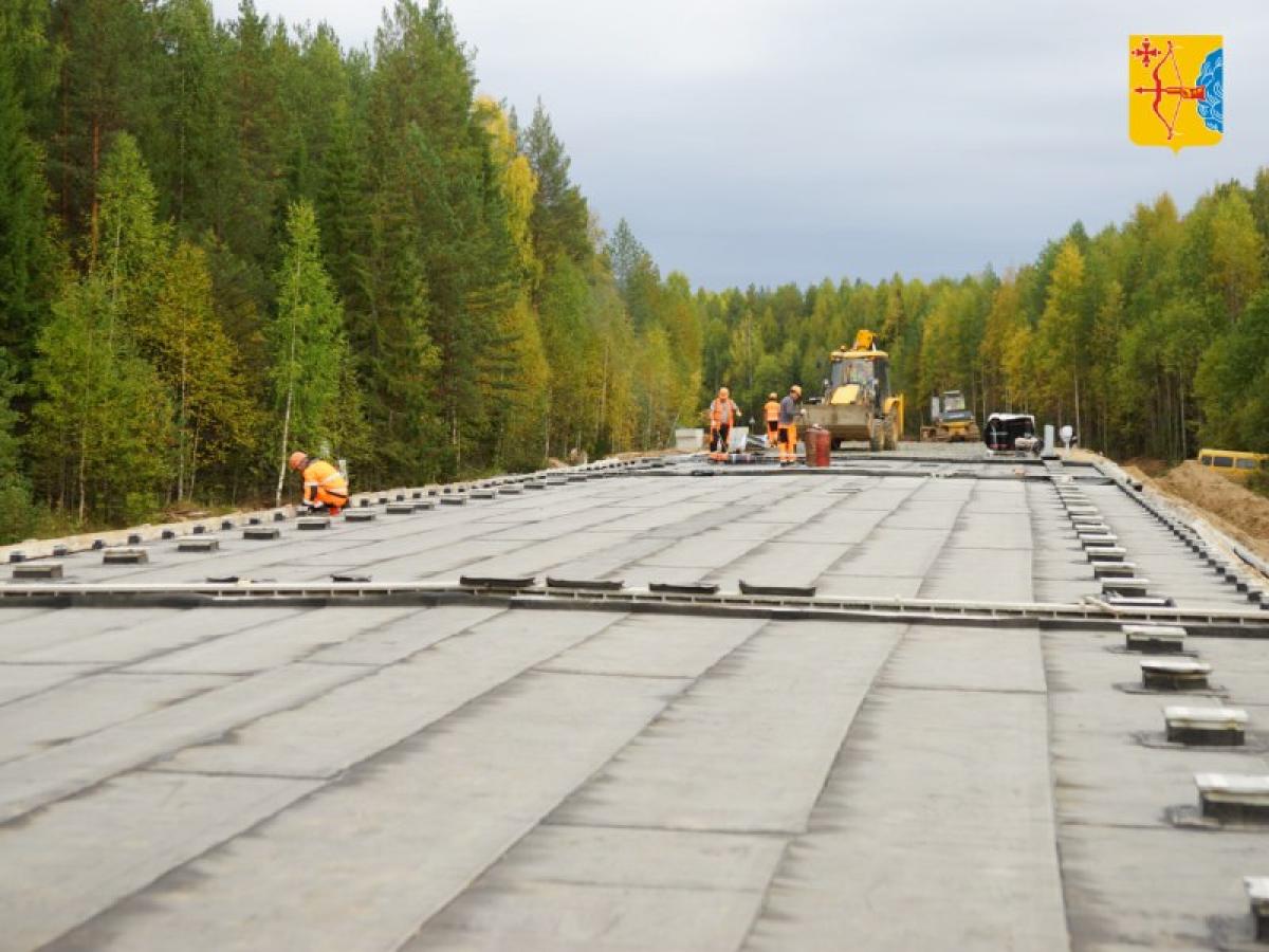 До Подосиновца впервые создают асфальтированную дорогу