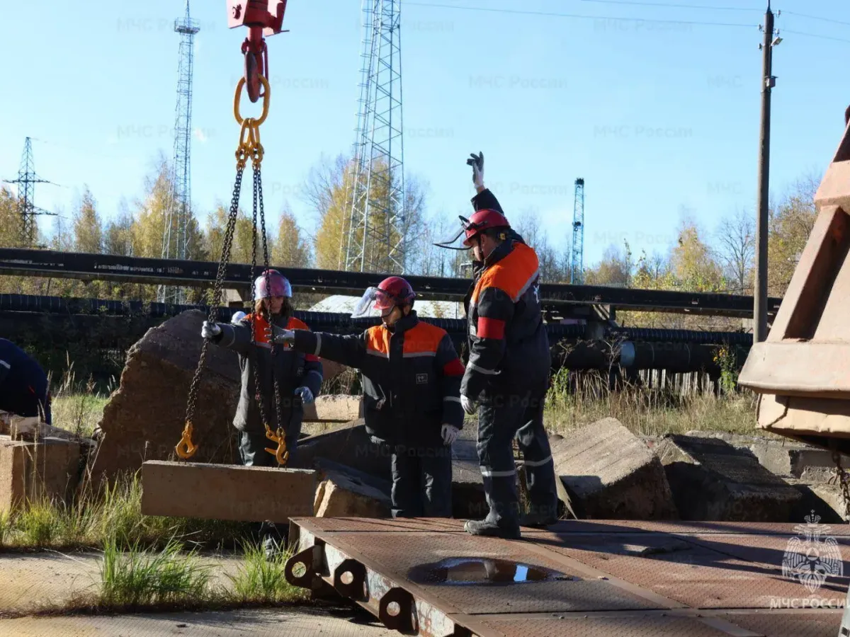 На ТЭЦ-4 в Кирове прошли совместные учения экстренных служб