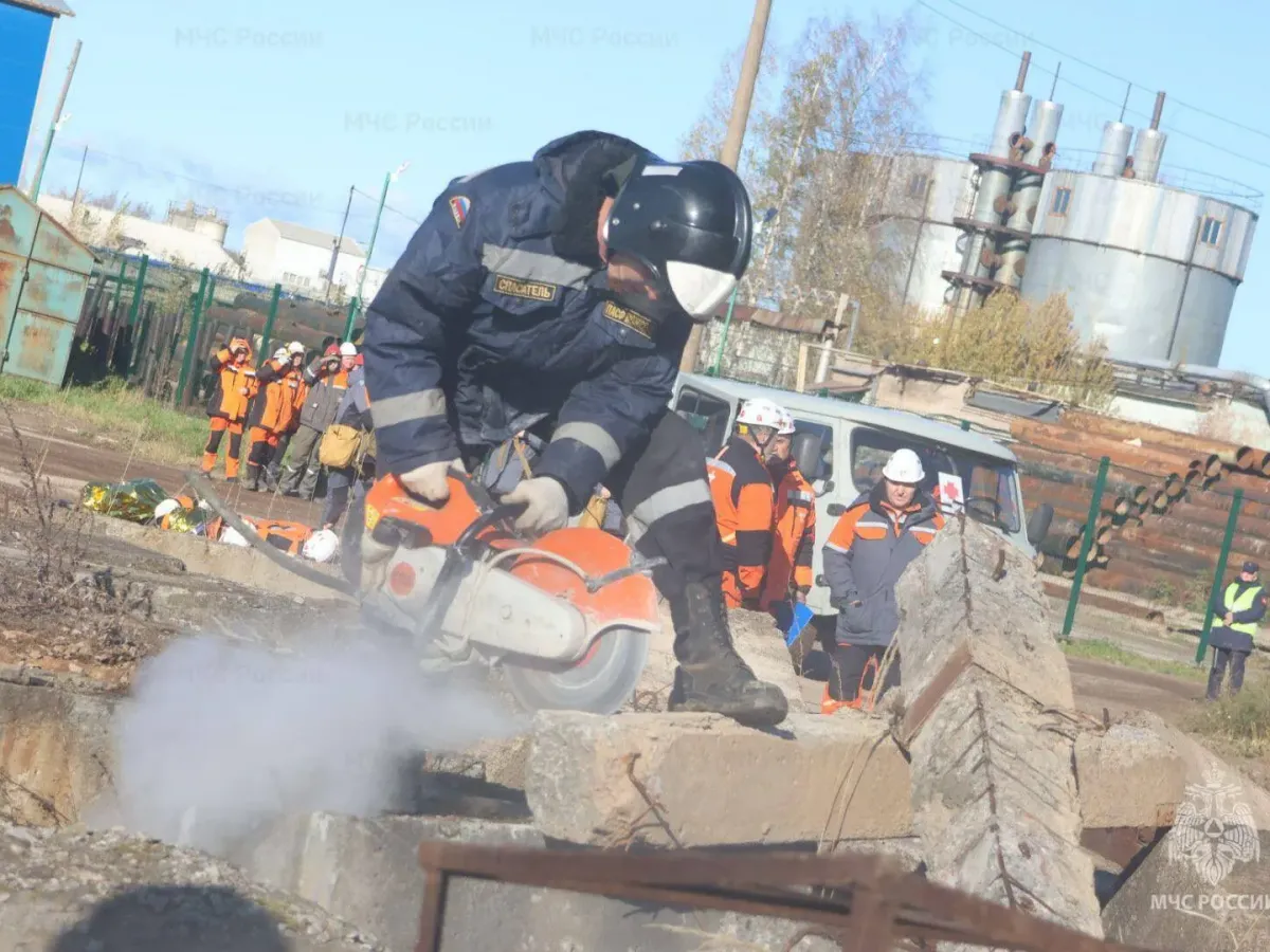На ТЭЦ-4 в Кирове прошли совместные учения экстренных служб