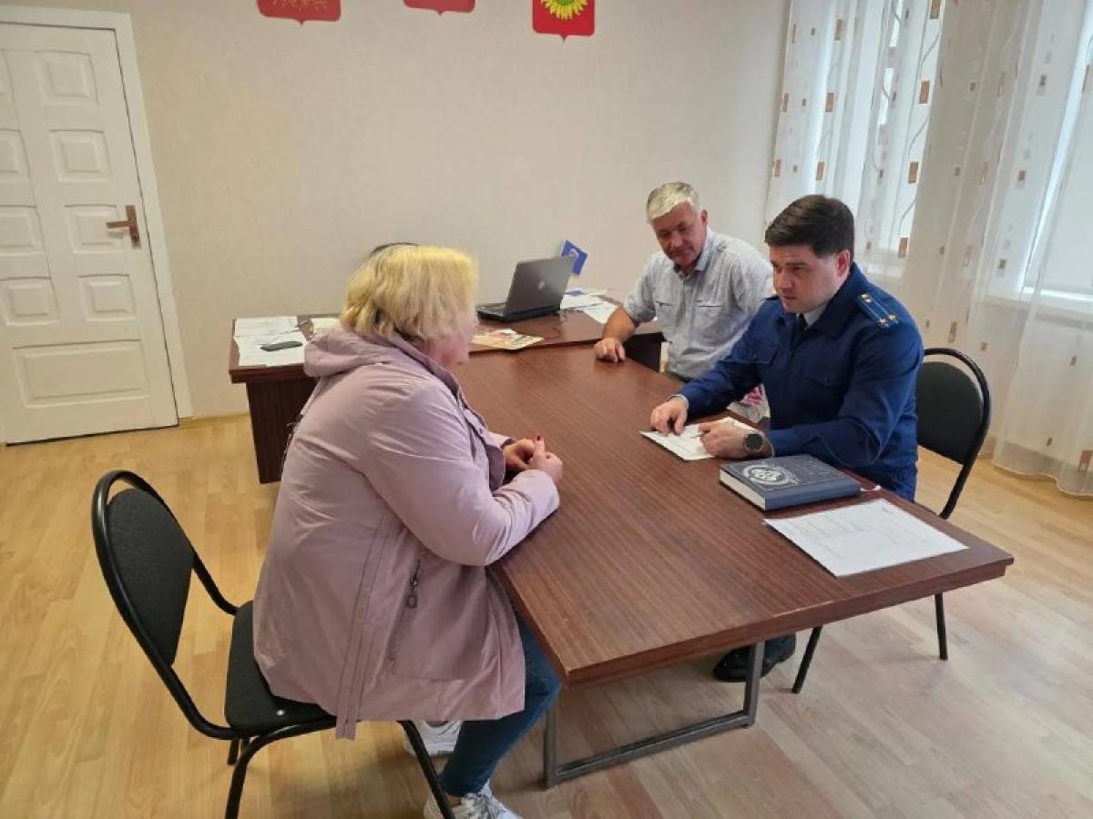 Прокуратура провела прием участников СВО и их семей в Прикубанском поселении