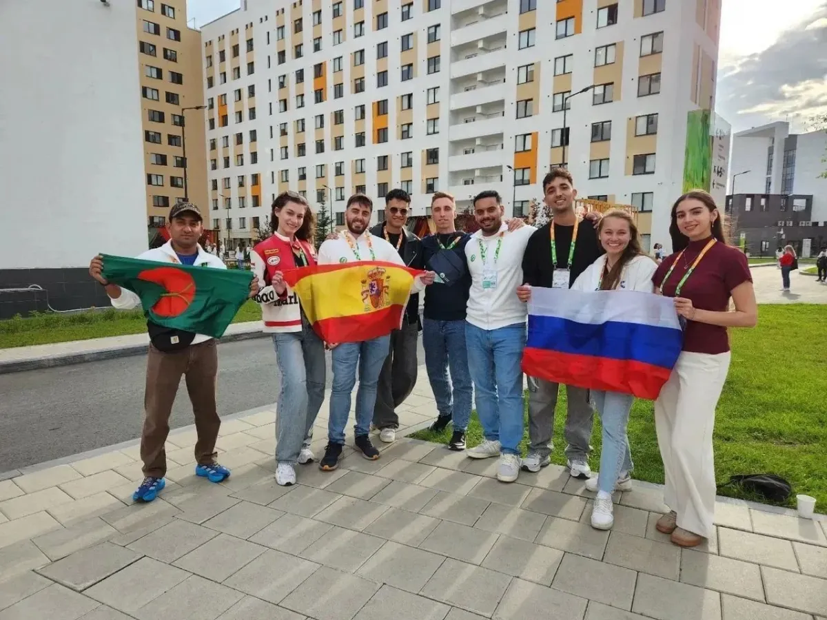 Делегация Краснодарского края участвует в Международном фестивале молодежи