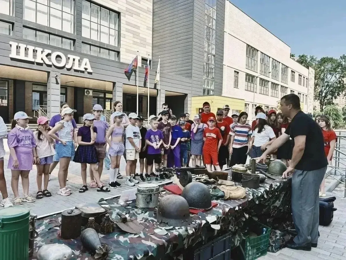 На каникулах в Краснодаре для школьников организовали разные виды занятости