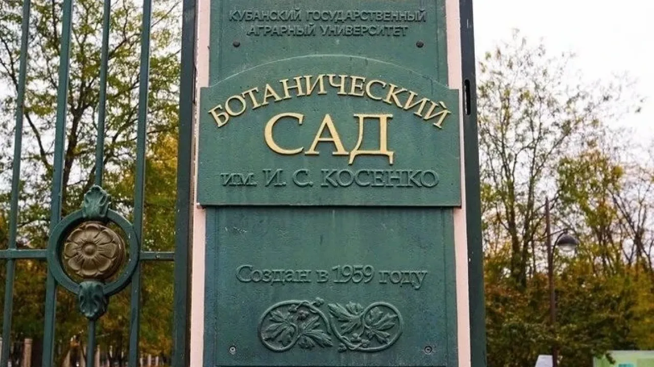 Территорию сада в Краснодаре закроют на санитарные работы до 12 сентября — Краснодар Сейчас