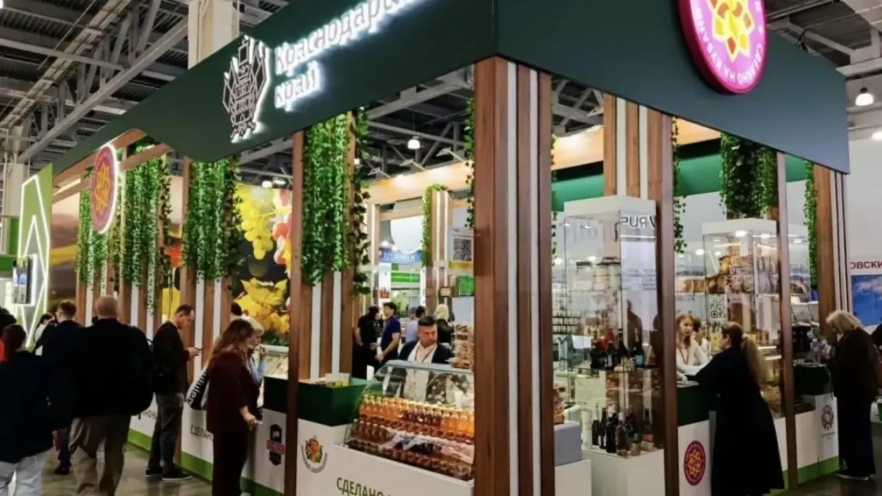 Краснодарский край представил бренд «Сделано на Кубани» на World Food Moscow 2026 — Краснодар Сейчас