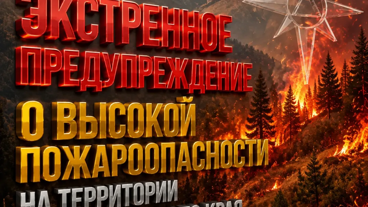 В Краснодарском крае объявили экстренное предупреждение о высокой пожароопасности — Краснодар Сейчас