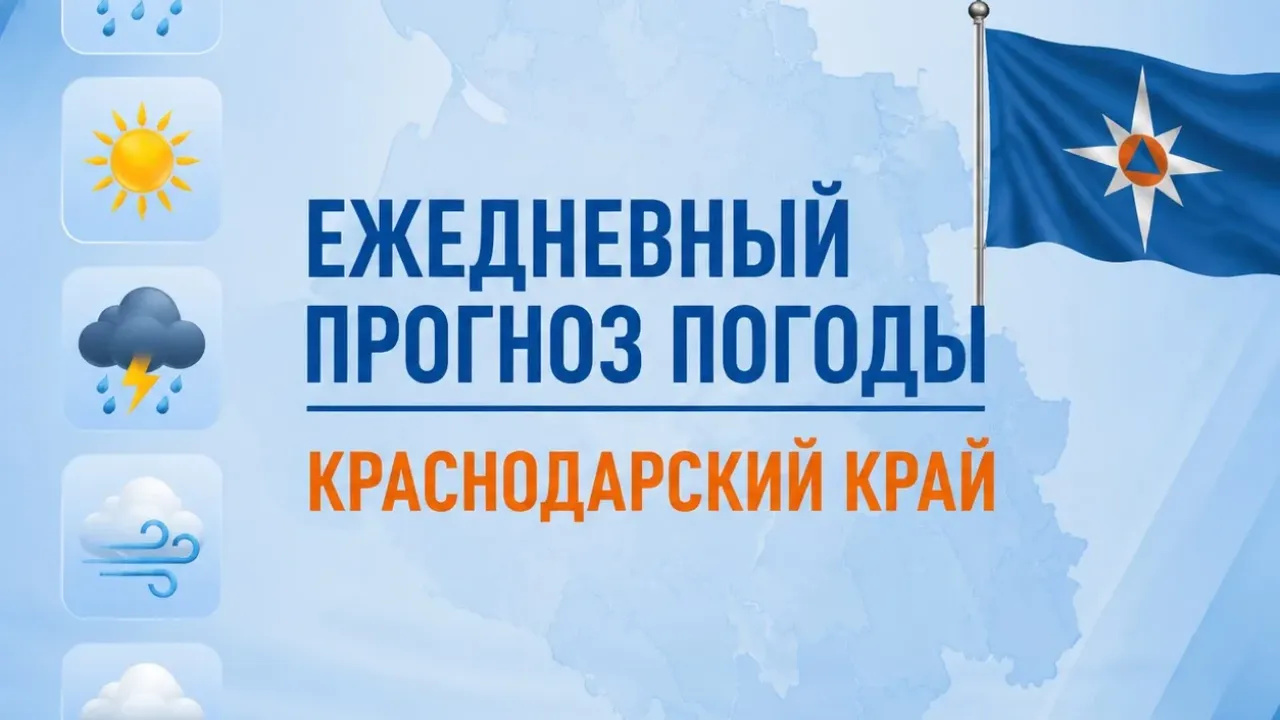 В Краснодарском крае 24 сентября прогнозируют ливни, грозы, град и ветер до 25 м/с — Краснодар Сейчас