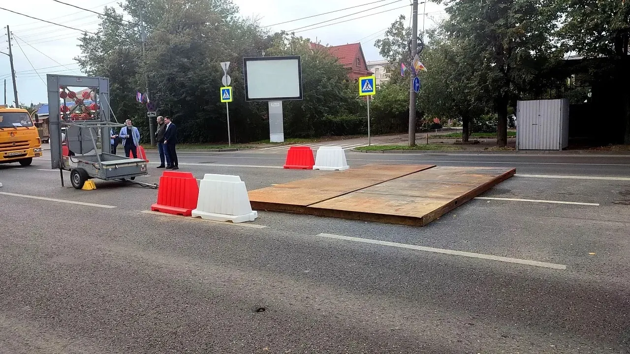 На ремонт повреждённого коллектора на Красных Партизан уйдёт не менее двух месяцев — Краснодар Сейчас