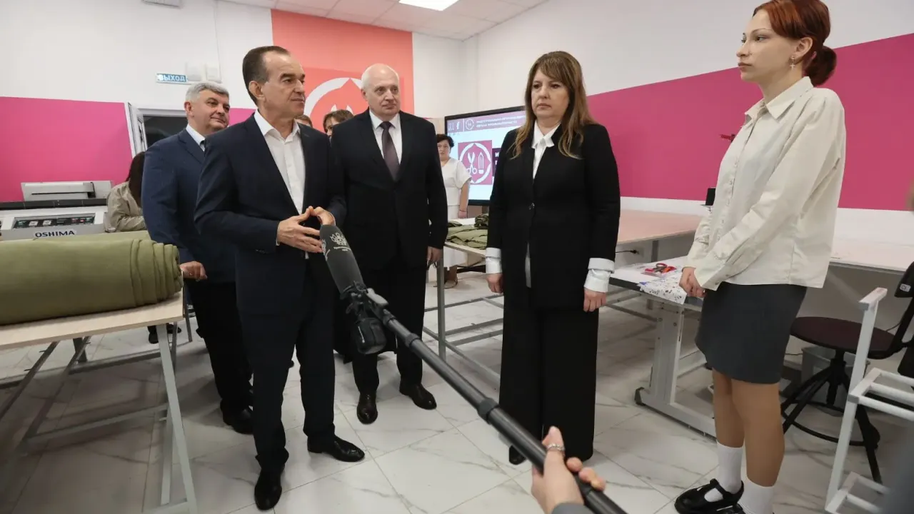 Кондратьев осмотрел площадки Армавирского индустриально-строительного техникума — Краснодар Сейчас
