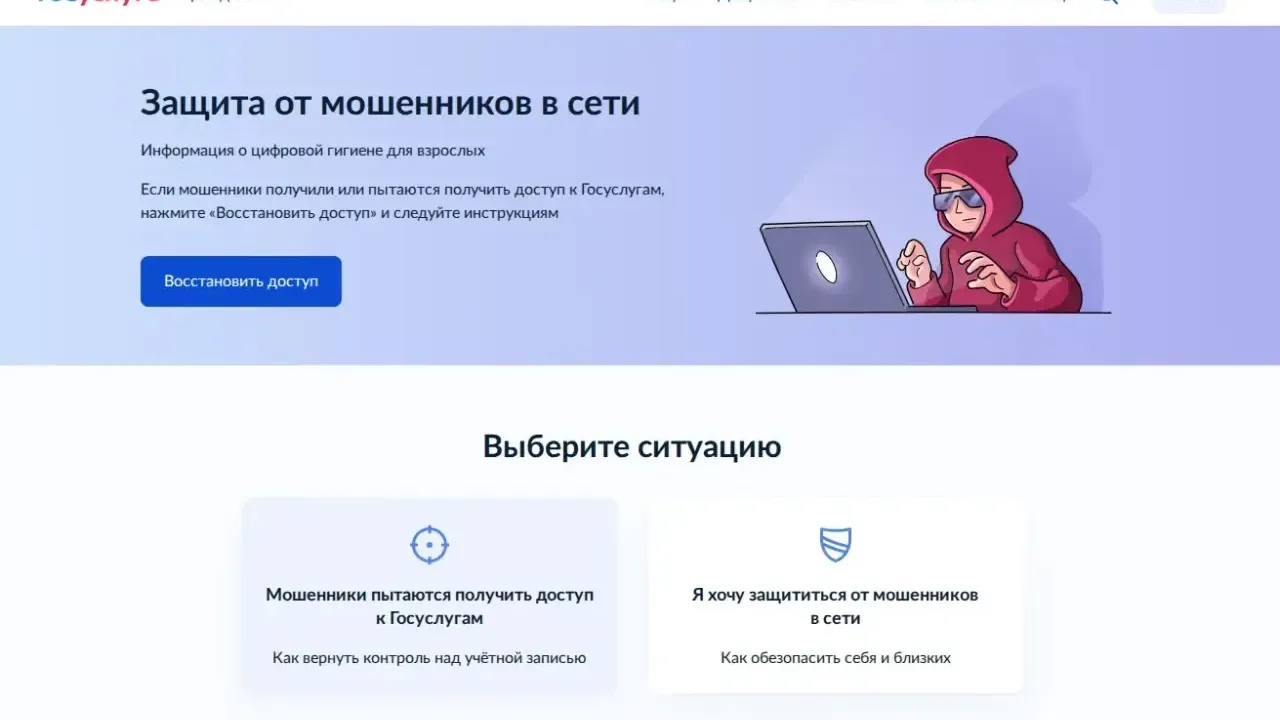 На Госуслугах появился сервис по защите от мошенников в сети — Краснодар Сейчас
