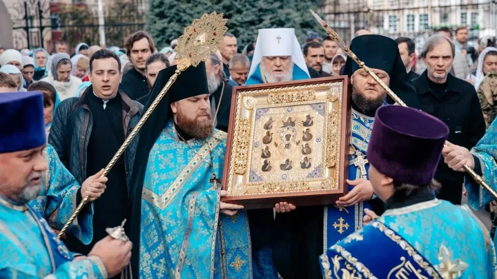 В Курск вернулась икона Божией Матери «Знамение» Курская Коренная — Курск Сейчас