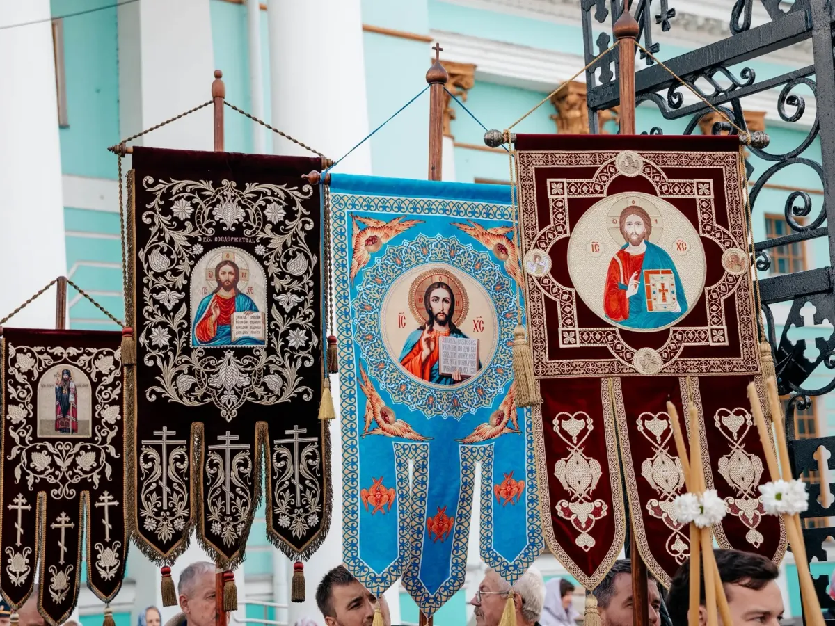 Курская-Коренная икона «Знамение» прибыла в Воскресенский храм