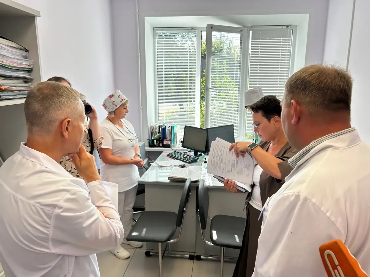 Александр Чепик посетил Солнцевско-Мантуровскую ЦРБ с рабочим визитом