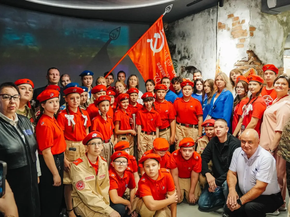 В Курске в музее «Юные защитники Родины» заложили «Капсулу памяти»