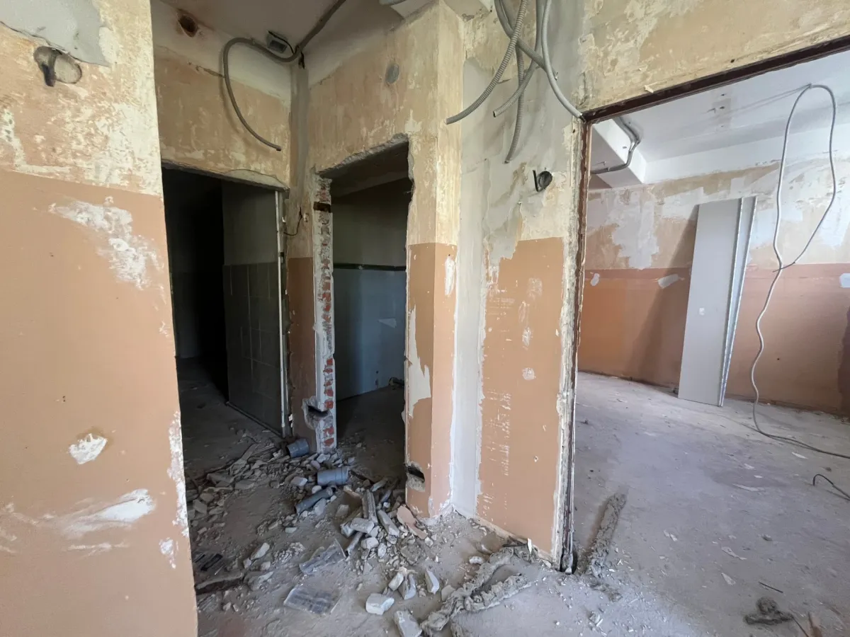 В Курске в детском саду №128 капитально ремонтируют здание по нацпроекту «Семья»