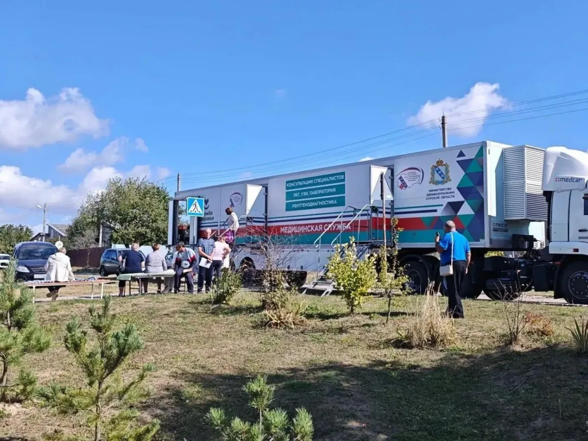 Поезд здоровья посетил Железногорский район и продолжит выезды 15–16 сентября