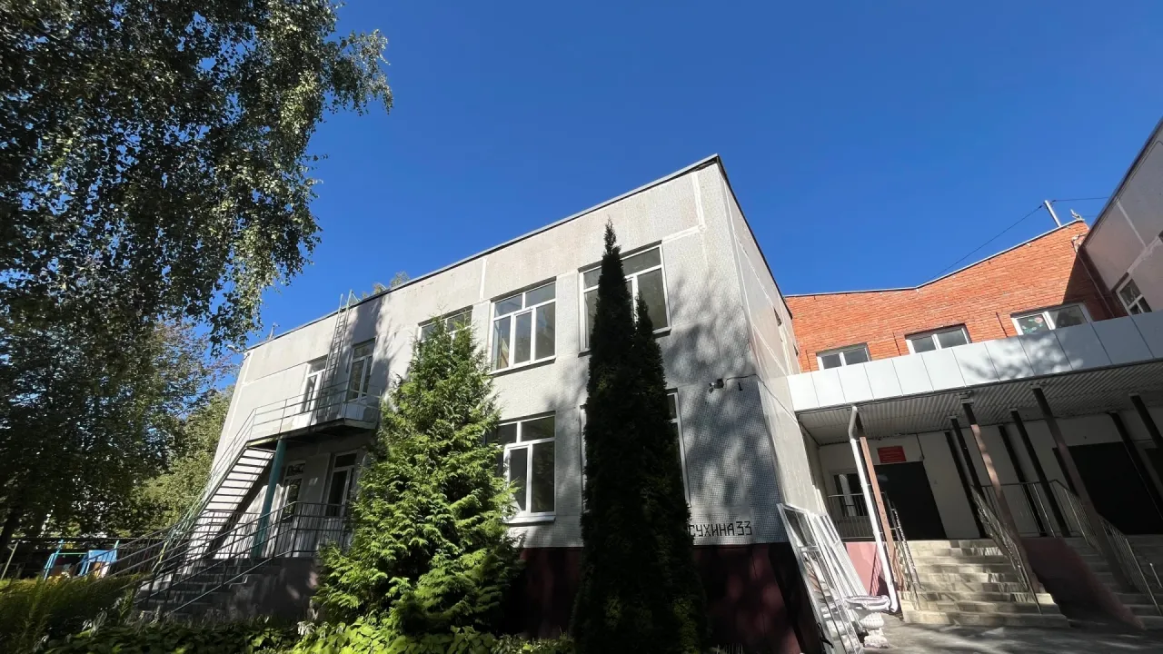 В Курске в детском саду №128 капитально ремонтируют здание по нацпроекту «Семья» — Курск Сейчас