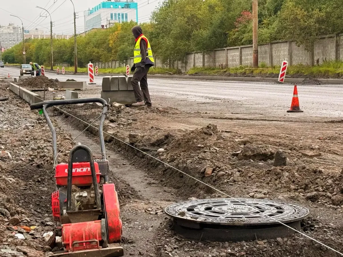 Ход дорожной кампании и ремонт ключевых улиц проверили в Мурманске