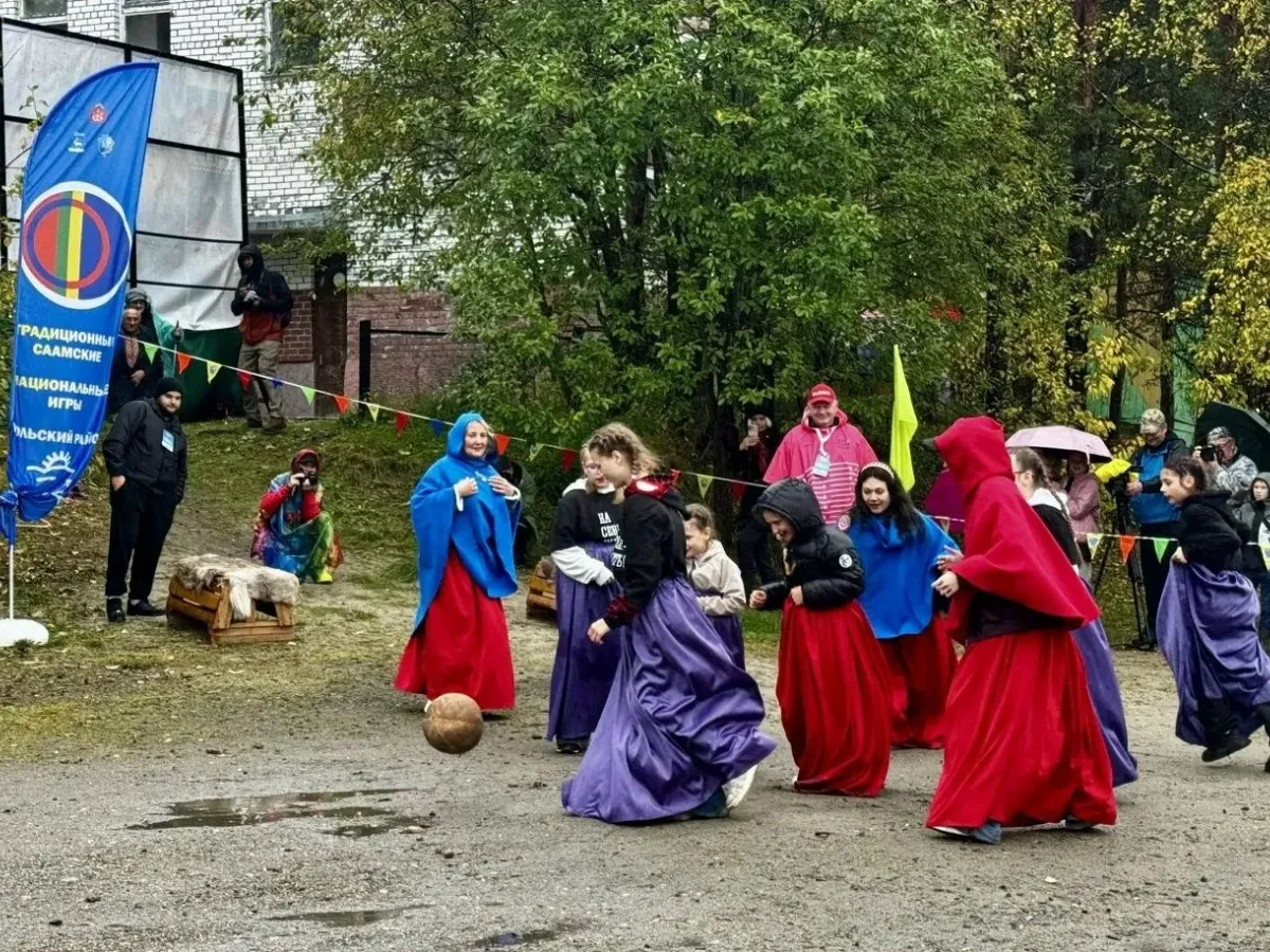 В Лопарской прошли XXIX Традиционные осенние саамские игры