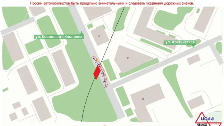 На улице Космонавта Комарова временно ограничат движение транспорта — Нижний Новгород Сейчас