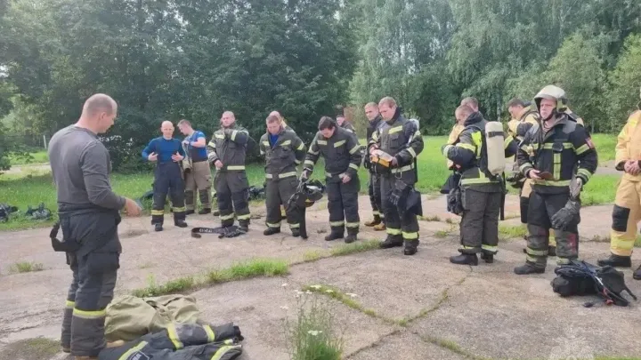 Нижегородские пожарные прошли спецкурс по боевой подготовке — Нижний Новгород Сейчас