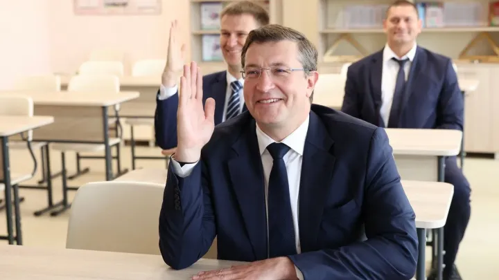 Глеб Никитин открыл новую школу на 600 мест в Ворсме Нижегородской области — Нижний Новгород Сейчас