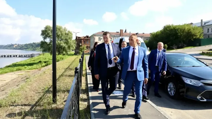 В Павлове завершили реконструкцию набережной реки Оки к 460-летию города — Нижний Новгород Сейчас