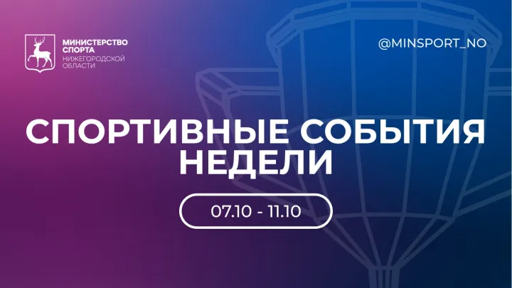В регионе анонсировали четыре спортивных старта на выходных — Нижний Новгород Сейчас